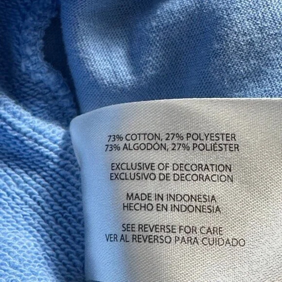 Gap Womens Blue Drawstring Lounge Shorts XL Coastal Beach Athletic - Picture 5 of 7